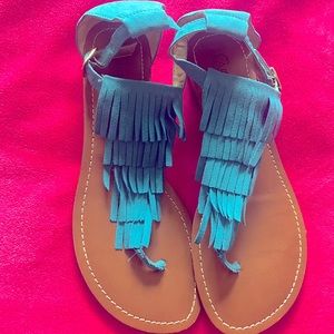 Carlos by Carlos Santana Trinidad Demi Wedge Thong Sandals Women's Shoes